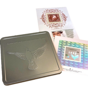 Canada Millennium Keepsake box with coin and stamps​​​​​